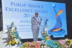 Two grand winners for Public Service Excellence Award 2016