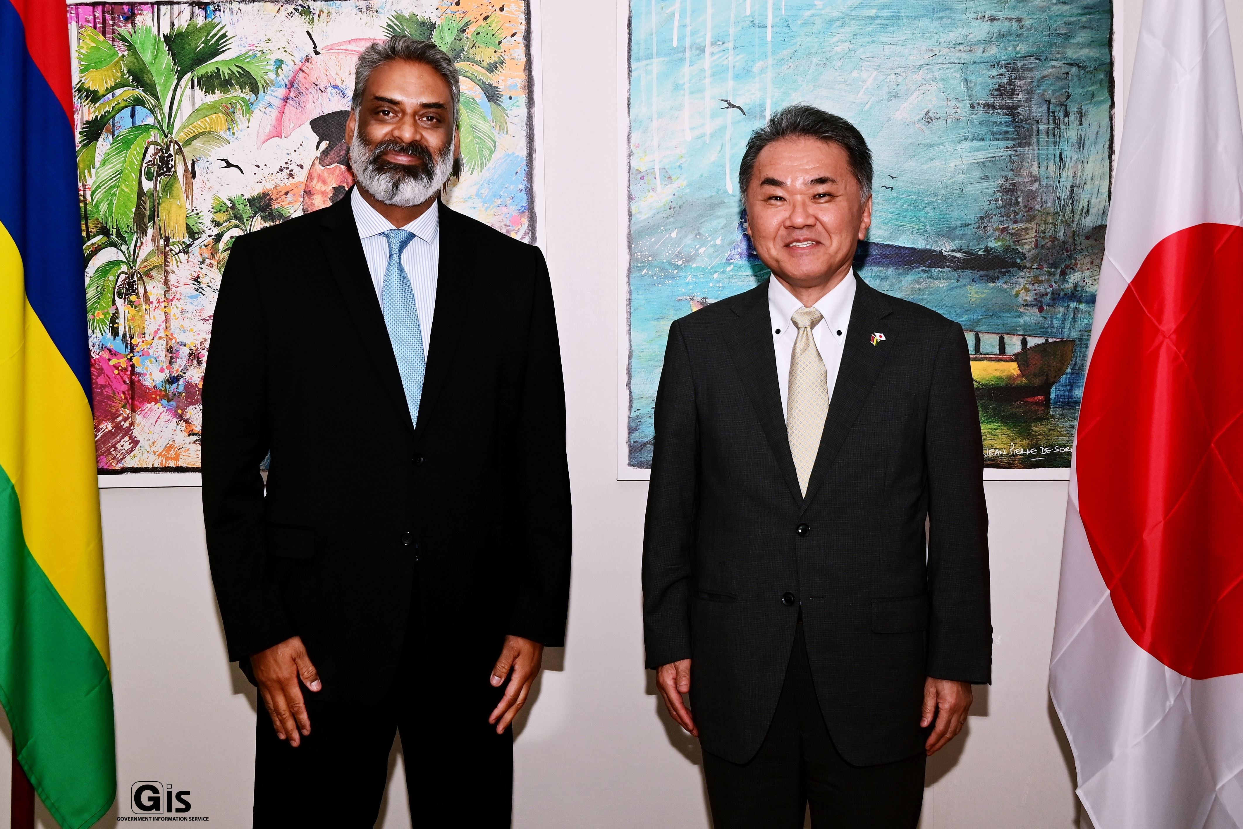 Ambassador of Japan to Mauritius discusses new avenues of cooperation ...