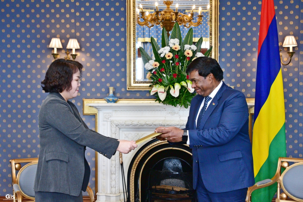 Ambassador of the Republic of Korea presents credentials to President ...