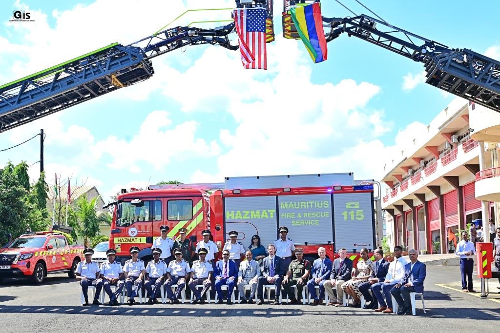 Mauritius Fire and Rescue Service better equipped for hazardous ...