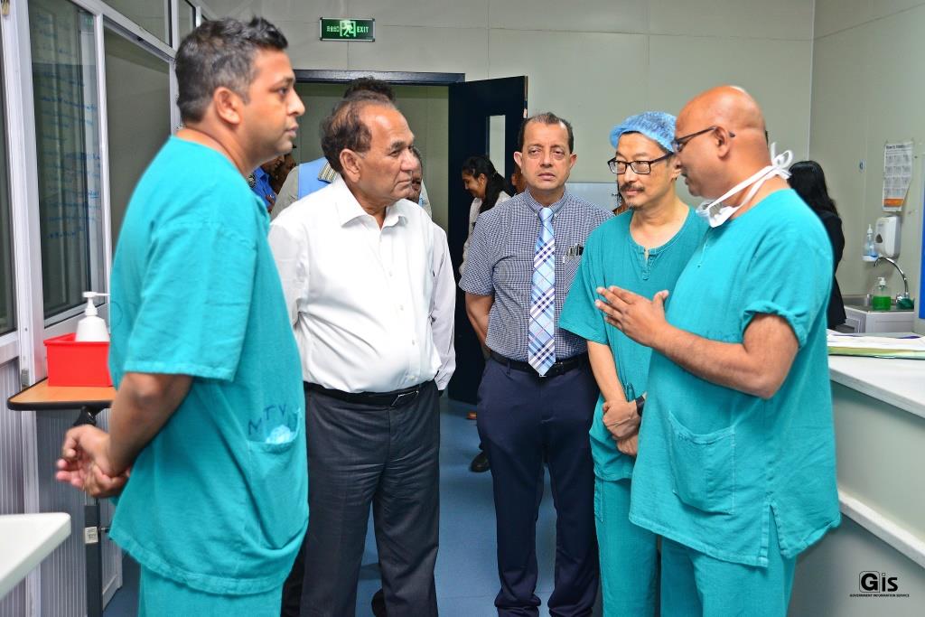 Minister Bachoo visits Renal Transplant Unit and reviews progress in ...