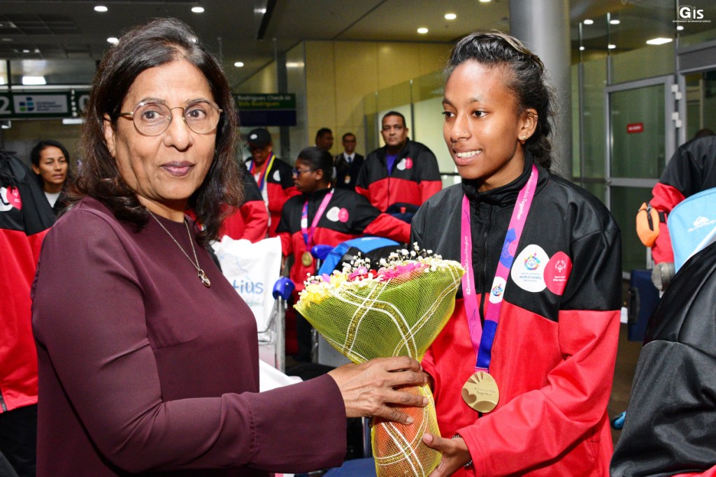 Minister Jeewa-Daureeawoo receives delegation of the Special Olympic ...
