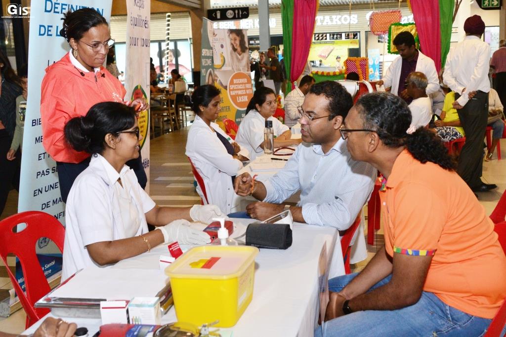 National Development Unit organises free eye screening at Bo’Valon Mall