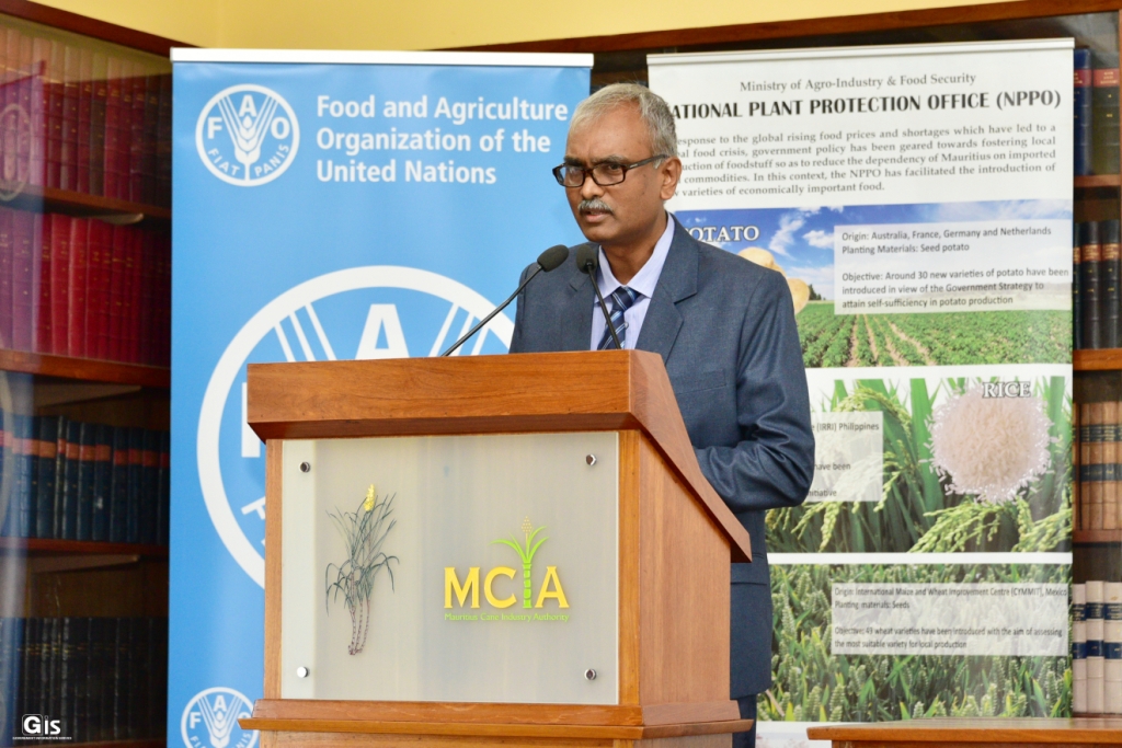 Workshop on Phytosanitary Capacity Evaluation opens at the MSIRI in Réduit