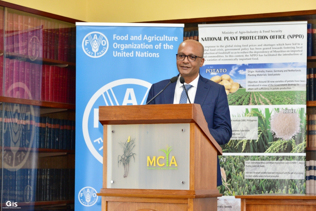 Workshop on Phytosanitary Capacity Evaluation opens at the MSIRI in Réduit
