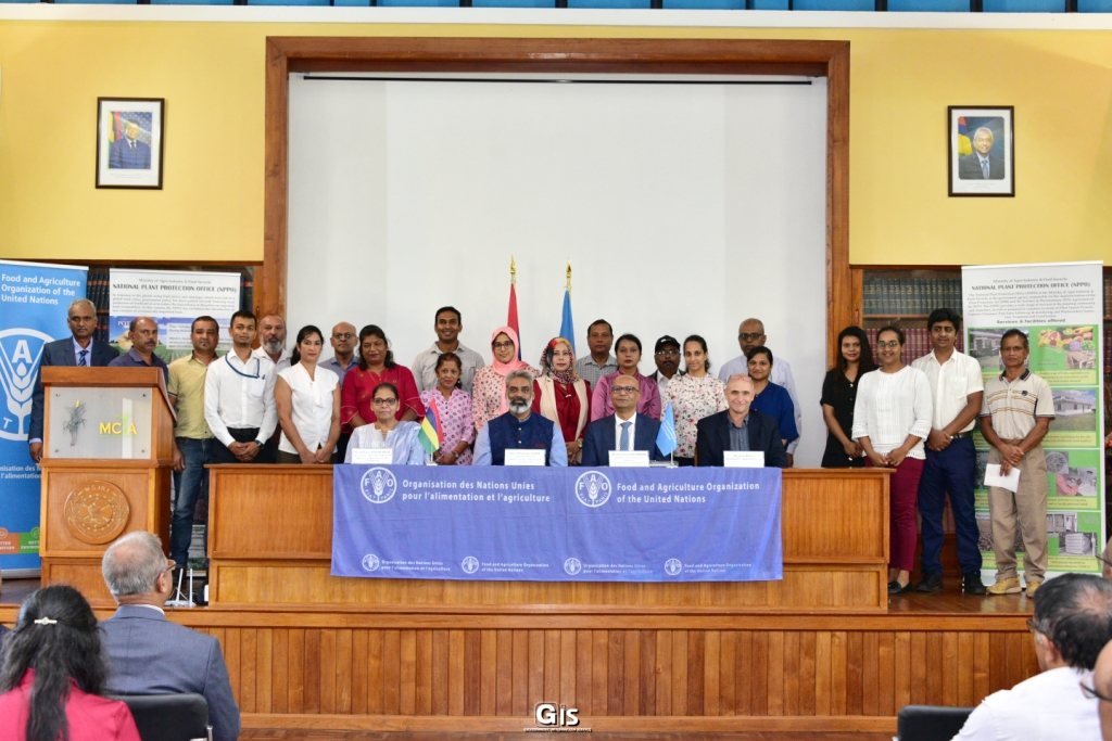Workshop on Phytosanitary Capacity Evaluation opens at the MSIRI in Réduit
