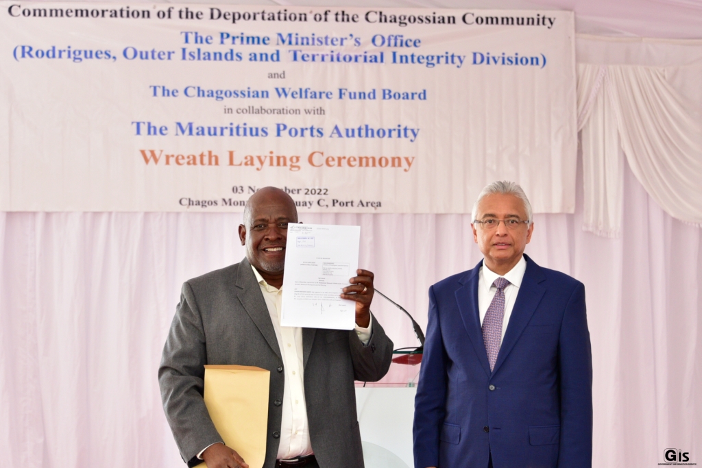 Wreath laying ceremony organised to Commemorate Deportation of the